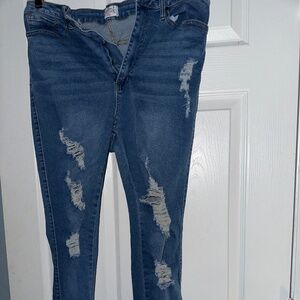 Medium wash jeans